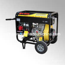 Air-Cooled Open Frame Type Single Cylinder Diesel Generator Set (DG5000E3)